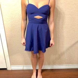 Blue dress